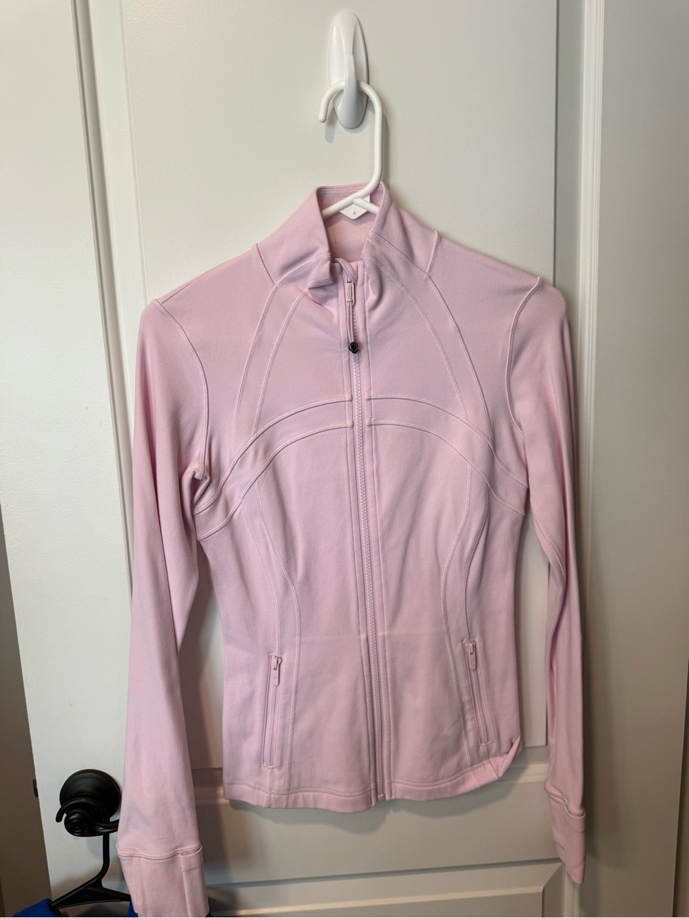 lululemon athletica Soft Pink Full-Zip Athletic Jacket